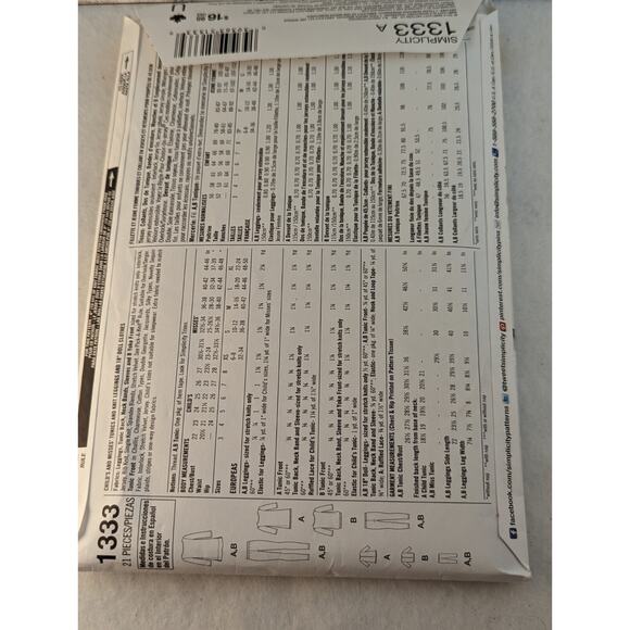 Childs Sewing Patterns 6 In Lot - Picture 11 of 14